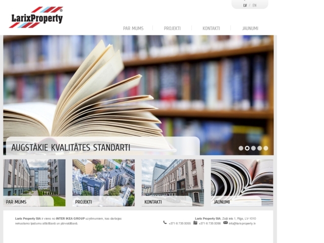 Larix property, SIA